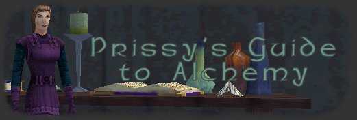 Prissy's Guide to Alchemy